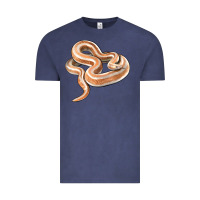 Rosy Boa Snake Illustrations Vintage Tee | Teevron