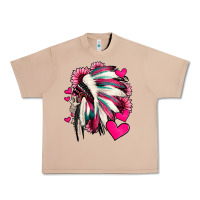Burro indian headdress with hearts valentine's day Urban Heavy Tee - Jasminsmagicworld