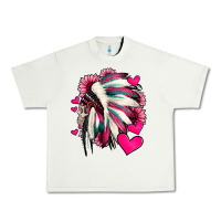Pistachio indian headdress with hearts valentine's day Urban Heavy Tee - Jasminsmagicworld