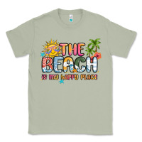 Matcha the beach is my happy place Classic Tee - MaliasSmallBusiness