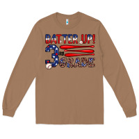 Toasted Coconut batter up 3rd grade Long Sleeve Tee - JahusDesignShop