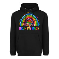 Black bruh we back Heavyweight Hoodie - NancyCooperArtShop