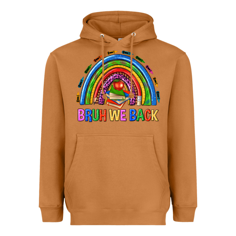 Bruh We Back Heavyweight Hoodie by NancyCooperArtShop | Teevron