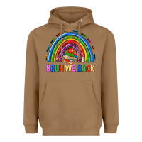 Toasted Coconut bruh we back Heavyweight Hoodie - NancyCooperArtShop