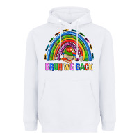 White bruh we back Heavyweight Hoodie - NancyCooperArtShop