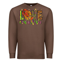 Chestnut Mardi Gras love crawfish Premium Sweatshirt - NancyCooperArtShop