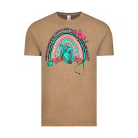 Vintage Coffee nurse life spring stethoscope heart rainbow Vintage Tee - BarkalooDesign