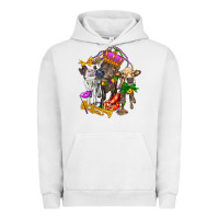 Pigment Lunar Rock little cows and mardi gras party olivia Urban Hoodie - OliviaCreatesArt