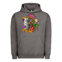 Pigment Tornado little cows and mardi gras party olivia Urban Hoodie - OliviaCreatesArt