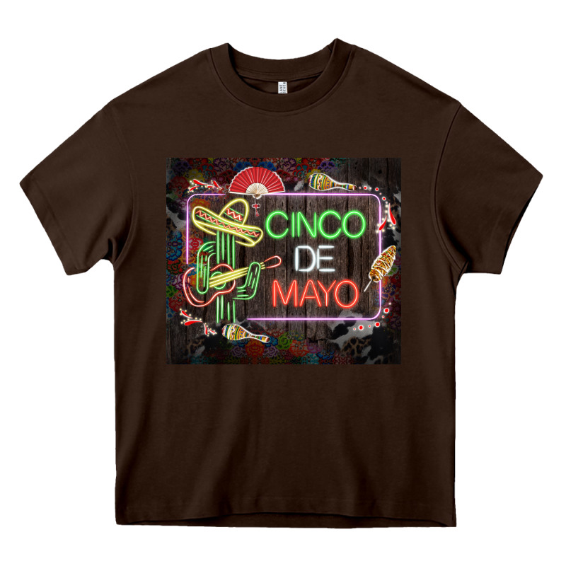 Cinco De Mayo Cactus Tumbler 3 Heavy Core Tee by CTS Tumbler Store | Teevron