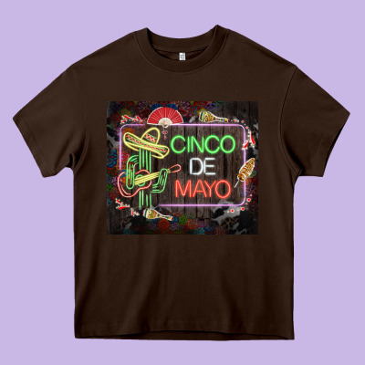 Cinco De Mayo Cactus Tumbler 3 Heavy Core Tee Designed By Cts Tumbler Store