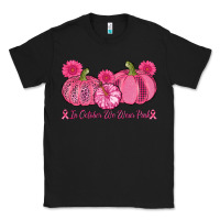 Black in october we wear pink pumpkins Classic Tee - AdoDesignShop
