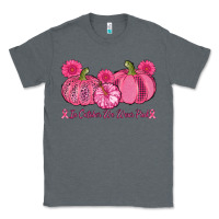 Charcoal Heather in october we wear pink pumpkins Classic Tee - AdoDesignShop