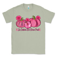 Matcha in october we wear pink pumpkins Classic Tee - AdoDesignShop