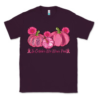 Plum in october we wear pink pumpkins Classic Tee - AdoDesignShop