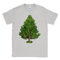 Moon Dust White Pine Tree Illustrations Classic Tee - LillyAllenDesigns