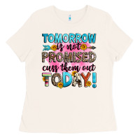Bone tomorrow is not promised cuss them out today! Ladies Tee - Zillion Design Studio