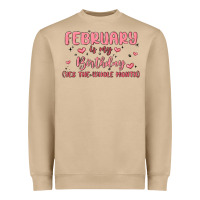 Mushroom february is my birthday yes the whole month malia Heavyweight Sweatshirt - MaliasSmallBusiness