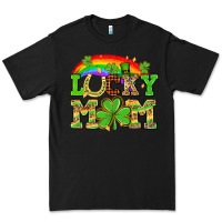 Black One lucky mom St. Patricks Day Premium Tee - Neo Western