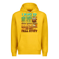 Lemon I want to Fall stuff Premium Hoodie - NancyCooperArtShop