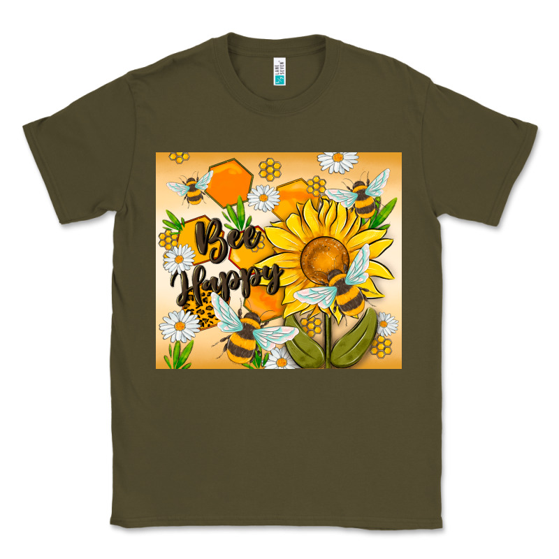 Bee Happy Classic Tee by MaliasSmallBusiness | Teevron