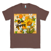 Chestnut bee happy Classic Tee - MaliasSmallBusiness