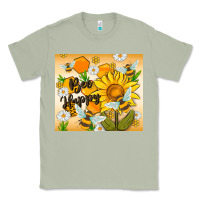 Matcha bee happy Classic Tee - MaliasSmallBusiness