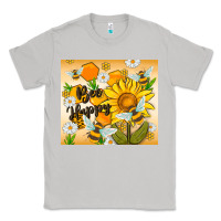 Moon Dust bee happy Classic Tee - MaliasSmallBusiness