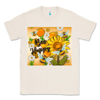 Natural bee happy Classic Tee - MaliasSmallBusiness