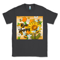 Smoke bee happy Classic Tee - MaliasSmallBusiness