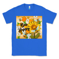 True Royal bee happy Classic Tee - MaliasSmallBusiness