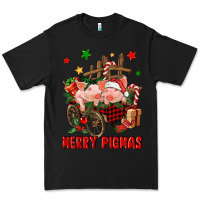 Black merry pig mas Premium Tee - FaDigitalArtStudio