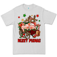 Dove Grey merry pig mas Premium Tee - FaDigitalArtStudio