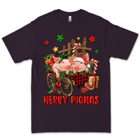 Plum merry pig mas Premium Tee - FaDigitalArtStudio