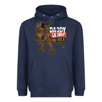 Navy DADDY SAURUS REX Heavyweight Hoodie - Bettercallsaul