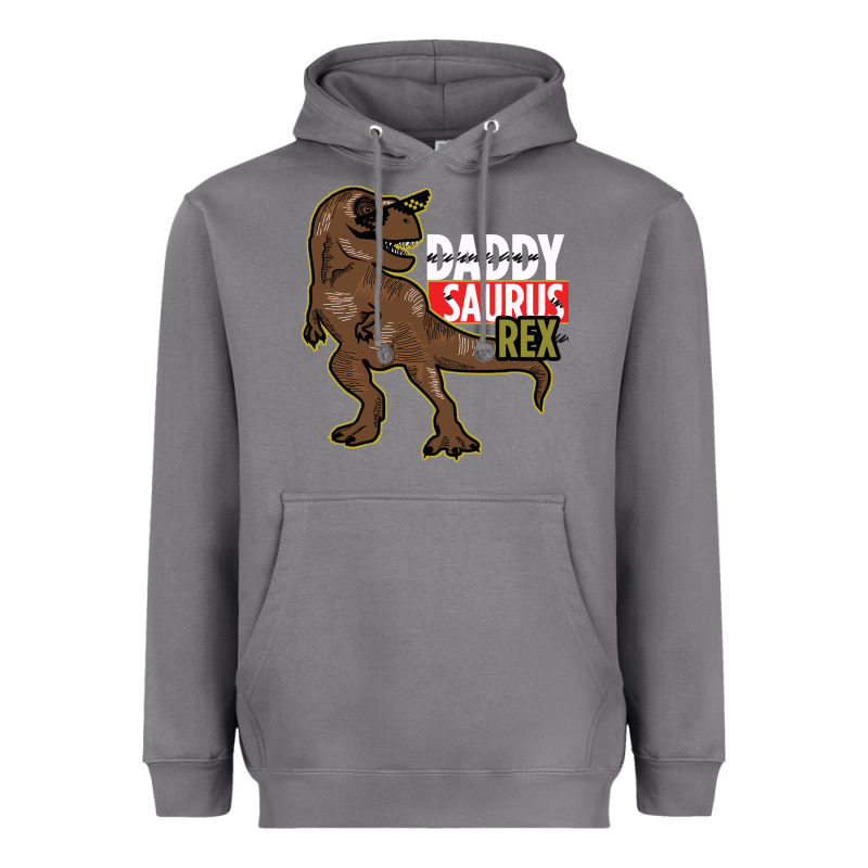 Daddy Saurus Rex Heavyweight Hoodie by Bettercallsaul | Teevron