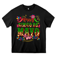 Black happy cinco de mayo Heavy Core Tee - CTS Tumbler Store