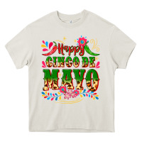 Cream happy cinco de mayo Heavy Core Tee - CTS Tumbler Store