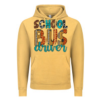 Vintage Mustard school bus driver Vintage Hoodie - Artiststas