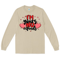 Mushroom i'm yours no refunds Long Sleeve Tee - MaliasSmallBusiness
