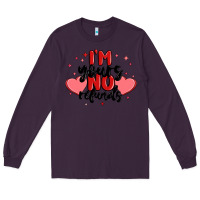 Plum i'm yours no refunds Long Sleeve Tee - MaliasSmallBusiness