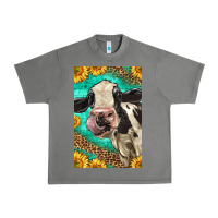 Tornado Western Holstein Cow Urban Heavy Tee - LillyAllenDesigns