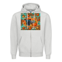 Dove Grey Autumn Baby Calf Zipper Hoodie - LillyAllenDesigns