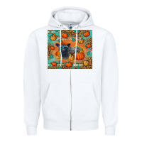 White Autumn Baby Calf Zipper Hoodie - LillyAllenDesigns