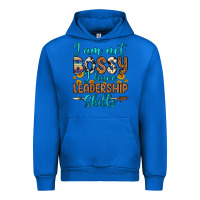 Cobalt i am not bossy i have leadership skills Urban Hoodie - OliviaCreatesArt