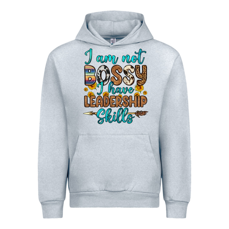I Am Not Bossy I Have Leadership Skills Urban Hoodie by OliviaCreatesArt | Teevron