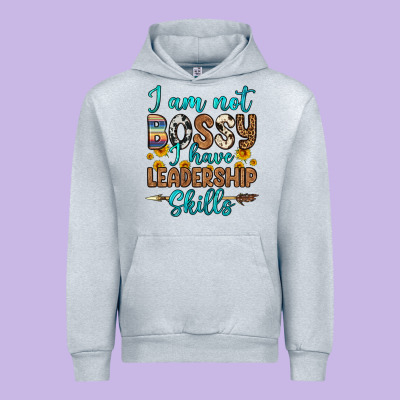 I Am Not Bossy I Have Leadership Skills Urban Hoodie Designed By Oliviacreatesart