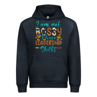 Navy i am not bossy i have leadership skills Urban Hoodie - OliviaCreatesArt