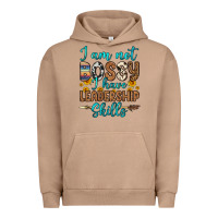 Pigment Burro i am not bossy i have leadership skills Urban Hoodie - OliviaCreatesArt