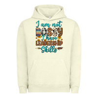 Pigment Pistachio i am not bossy i have leadership skills Urban Hoodie - OliviaCreatesArt